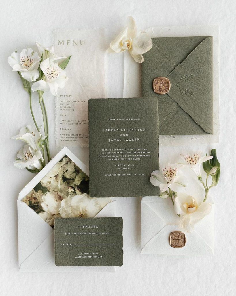 The Hottest Wedding Invitation Trends for 2022
