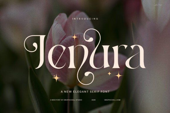 Jenura Font by Graphicxell · Creative Fabrica