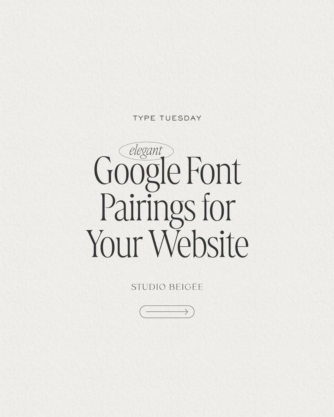 Elegant Google Font Pairings for Your Website