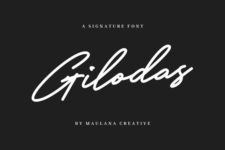 Gilodas Font Free Download