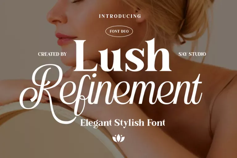 Lush Refinement Font