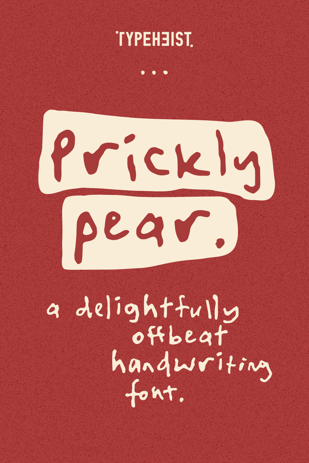 Prickly Pear Font