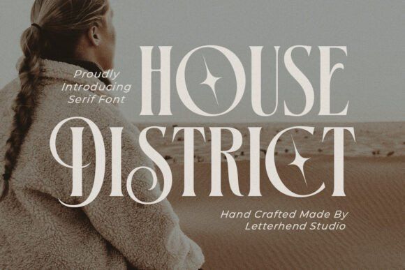 House District Font by letterhend · Creative Fabrica