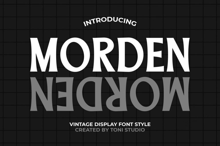 Morden Font