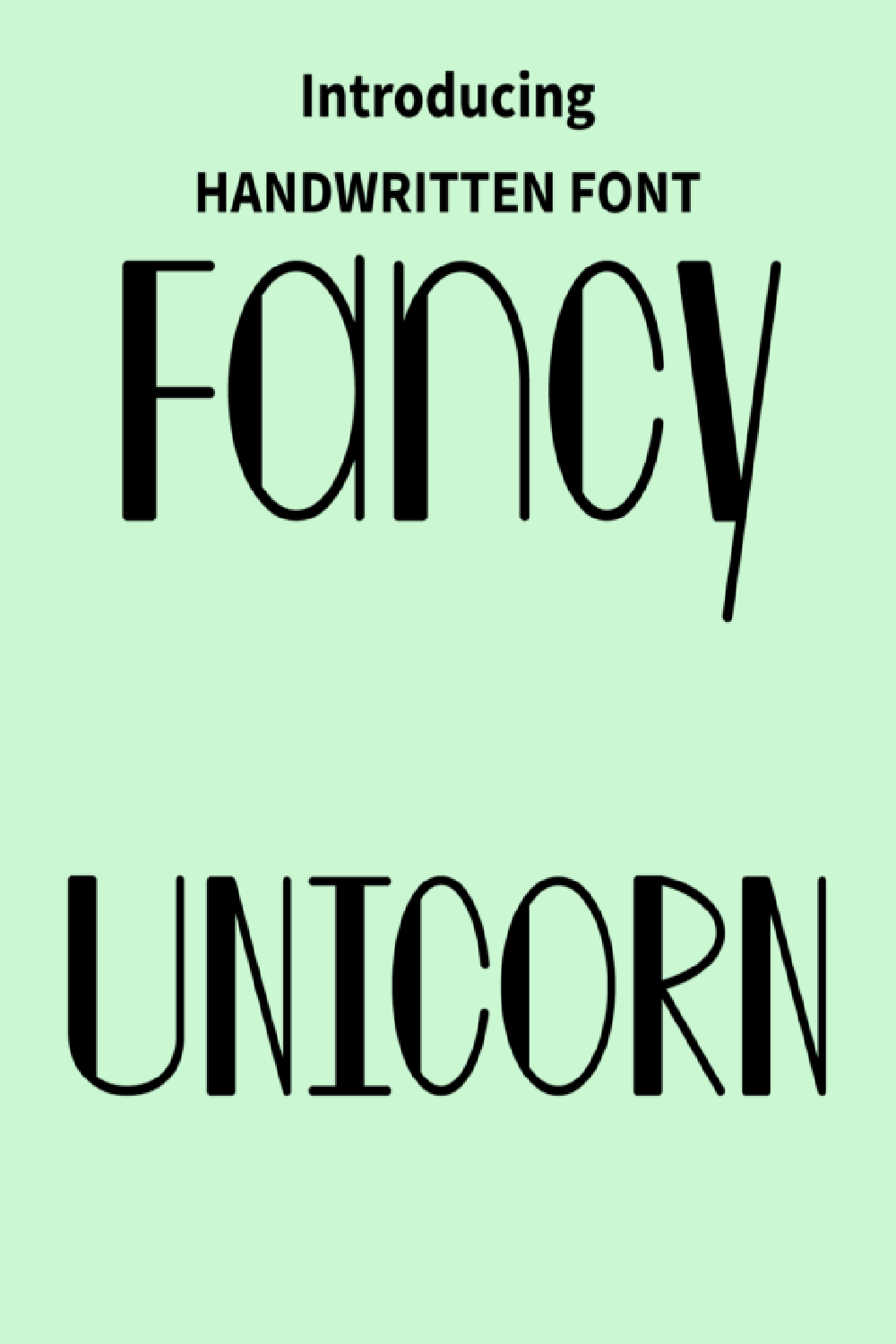 Fancy Font: Whimsical Handwritten Typeface for Wedding Invitations and Logos