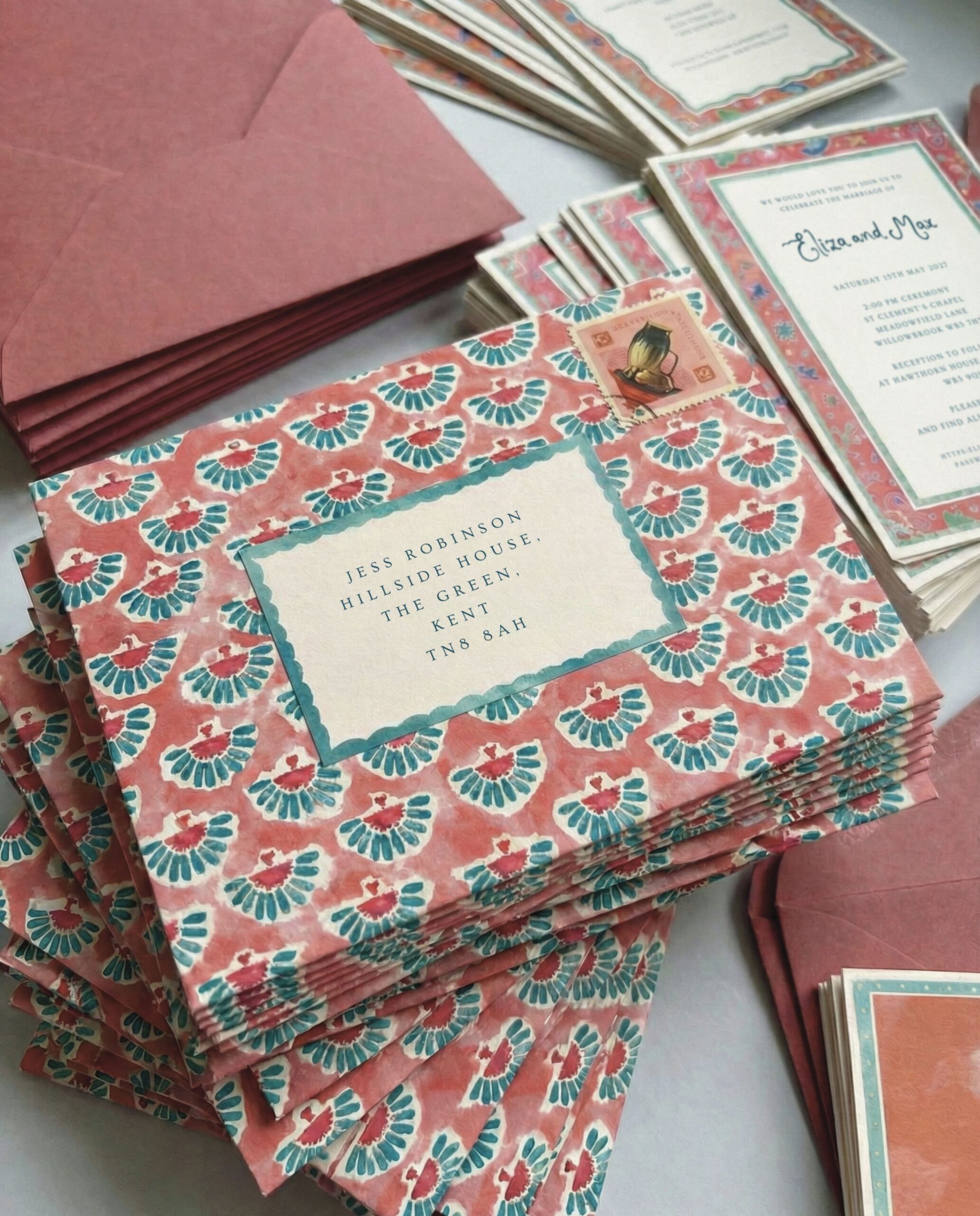 Moroccan-Inspired Bespoke Wedding Stationery | Destination Wedding Invitations by Ormere Studio