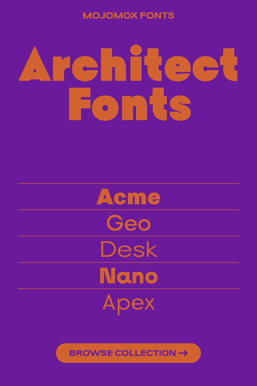 Architect Fonts