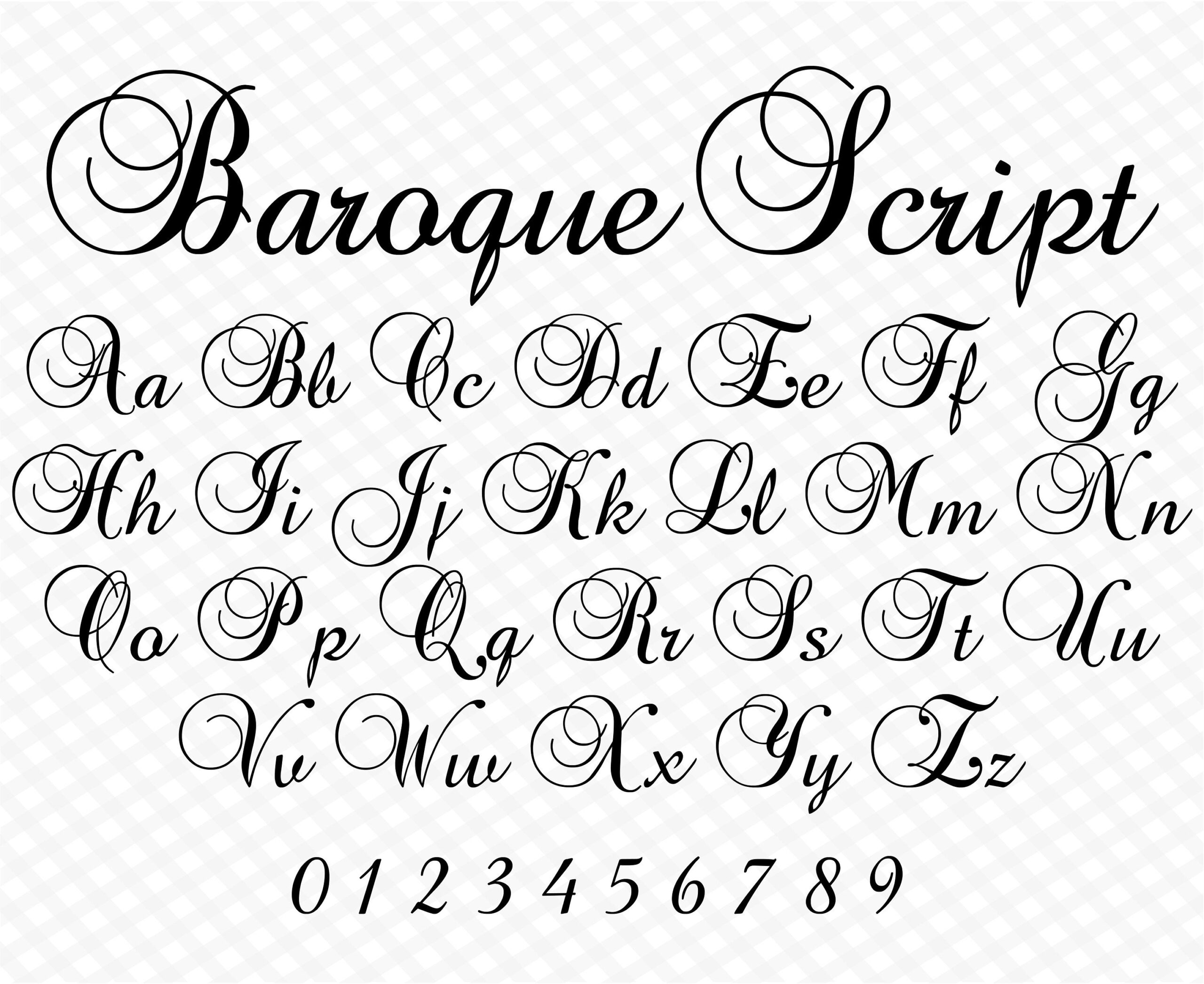 Police cursive Police de mariage Police cursive vintage Police baroque Ancienne police cursive Police cursive ondulée Police cursive de mariage Police cursive élégante
