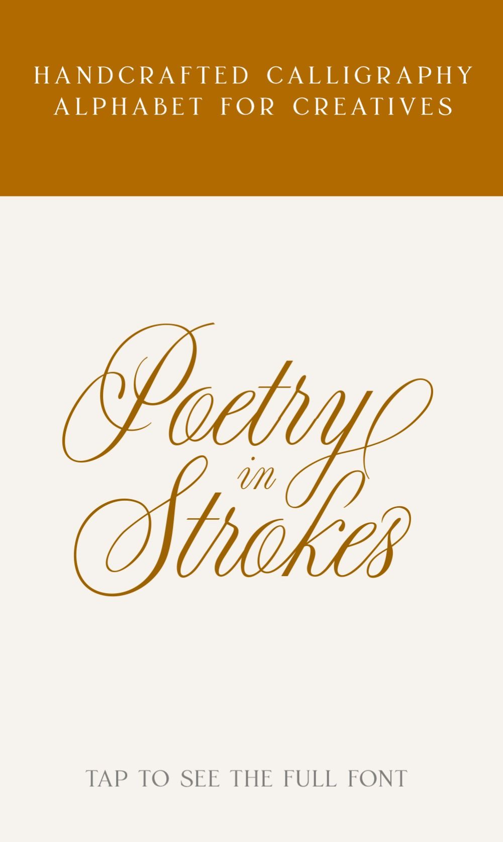 Elegant Calligraphy Font