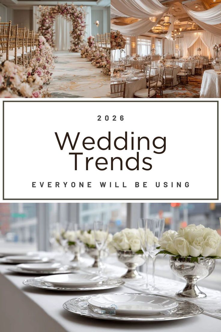 2026 Wedding Decor Trends for Event Pros