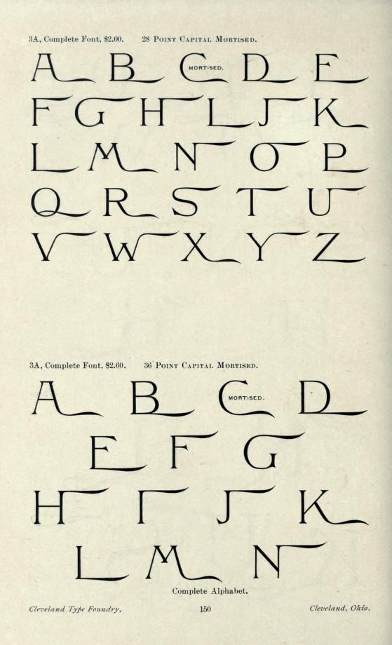 Catalogue and book of specimens of type faces and printing material and machinery : Cleveland Type Foundry : Free Download, Borrow, and Streaming : Internet Archive