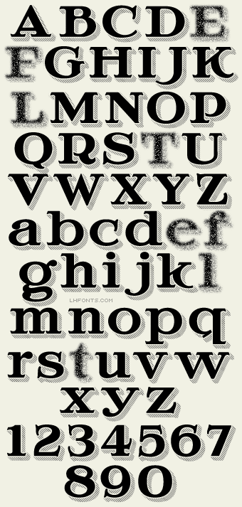 LHF Ataboy 165 font