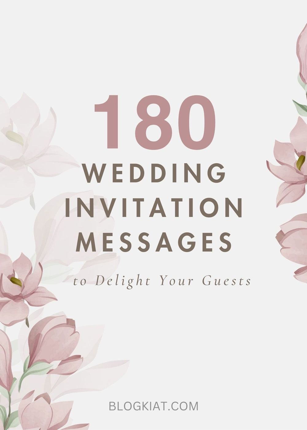 180 Wedding Invitation Messages to Delight Your Guests