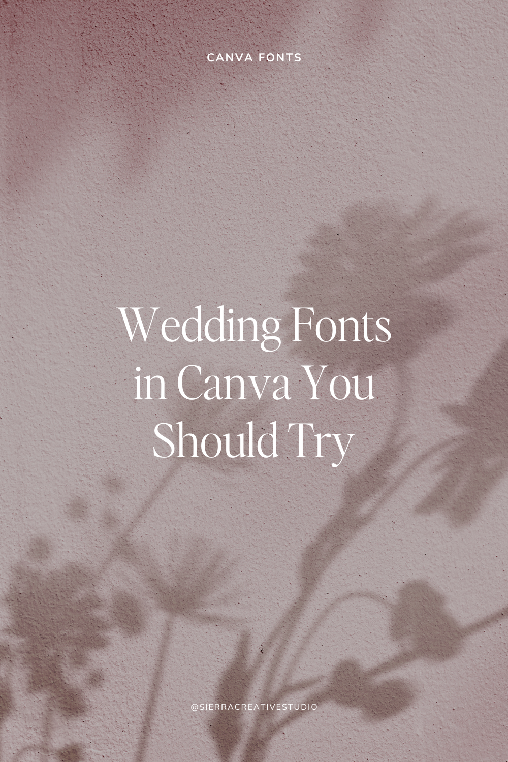 Wedding Fonts in Canva Your Should Try
