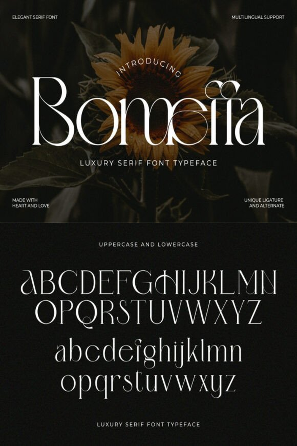 Bomeffa Regular Font: Elegant Serif for Luxury Branding and Fashion Editorial