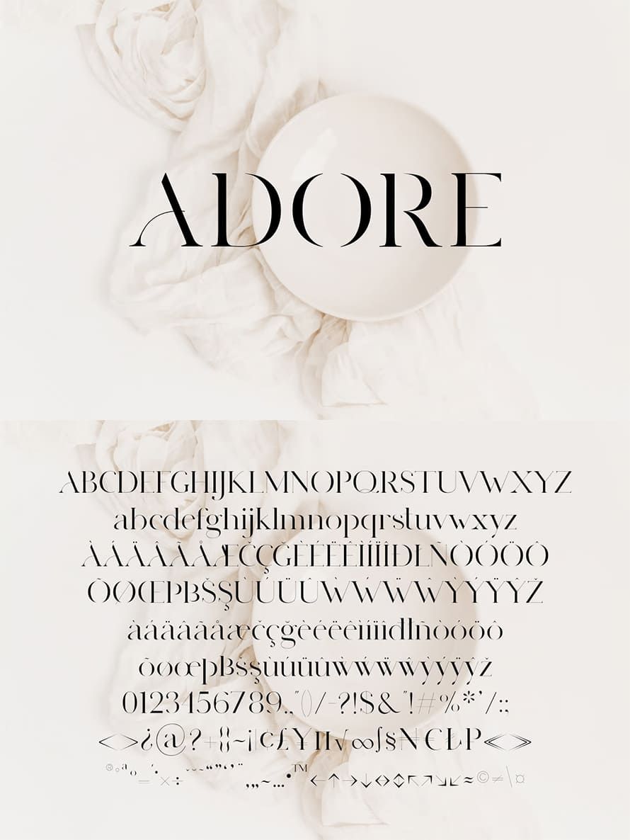 30 Modern Serif Fonts for Clean and Elegant Designs — GDJ