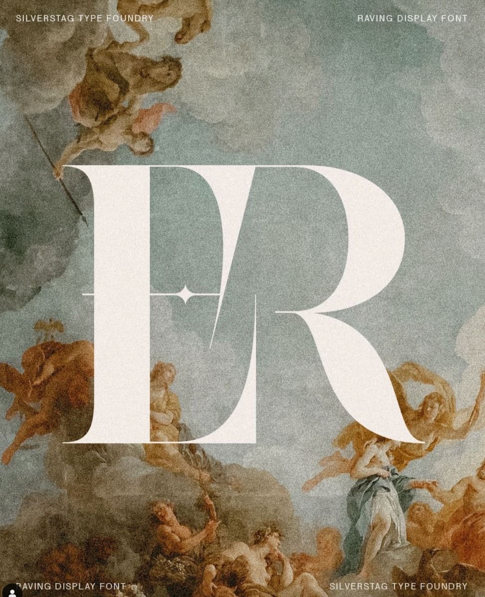 ER Raving Display Font — Sept 16, 2024