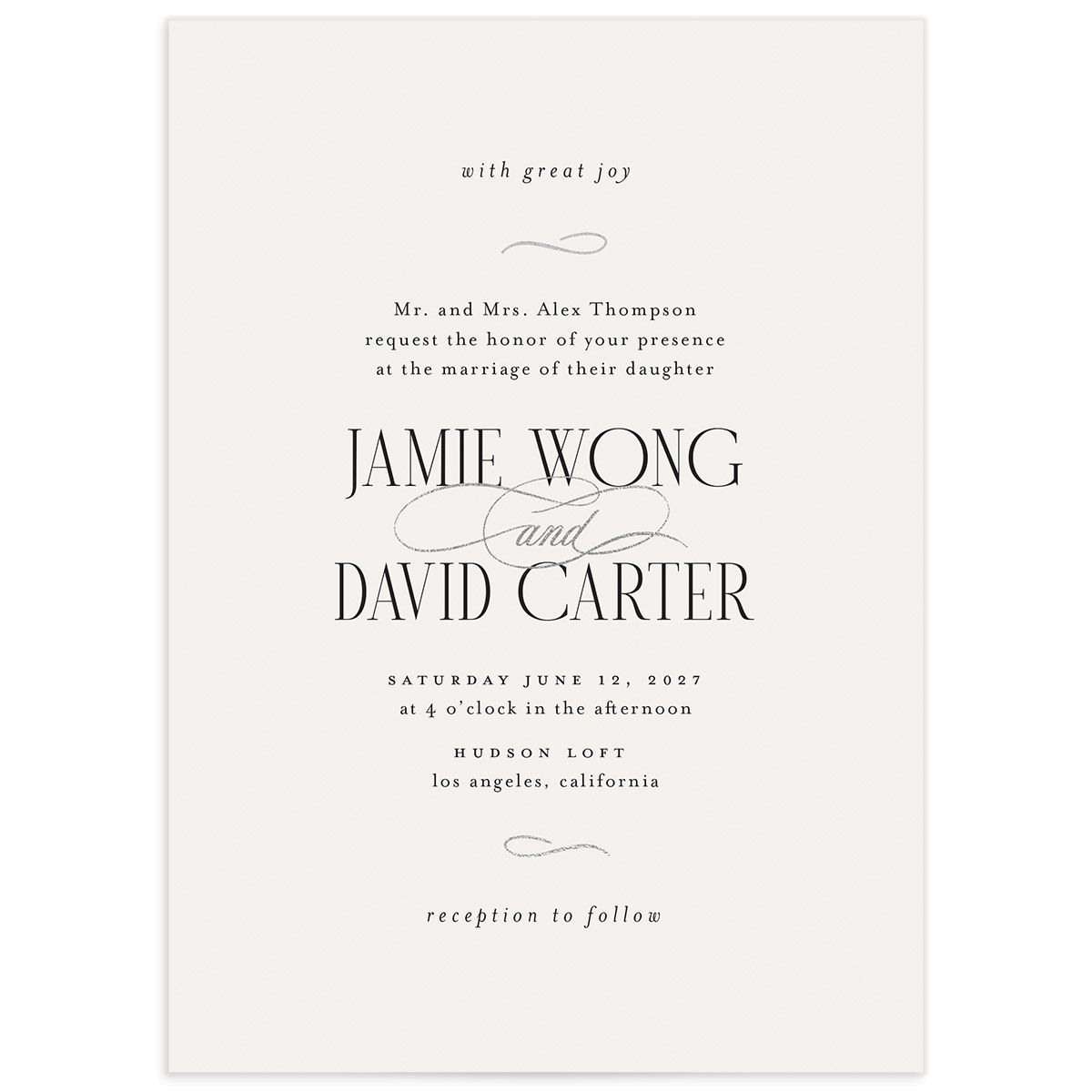Metropolitan Wedding Invitations