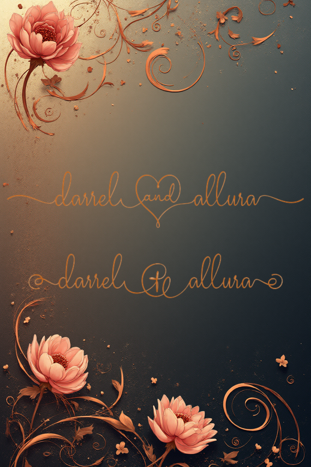 Vamp Romantic Aesthetic: Darrel Allura Script 🖤