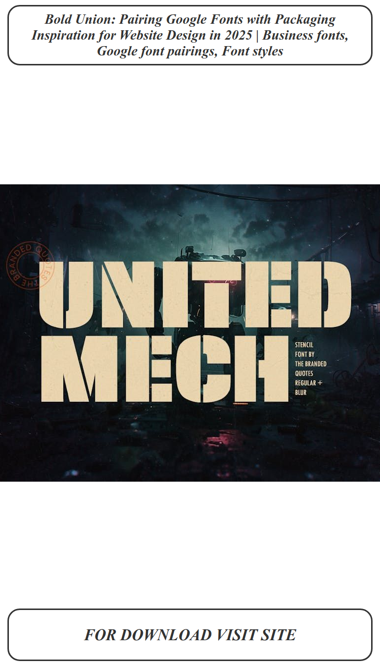 The best serif fonts to elevate your branding projects instantly