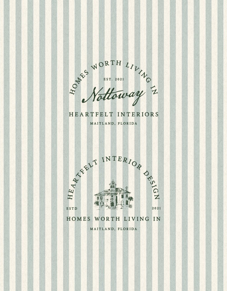 Heritage-Inspired Logo & Brand Identity for Interior Designers