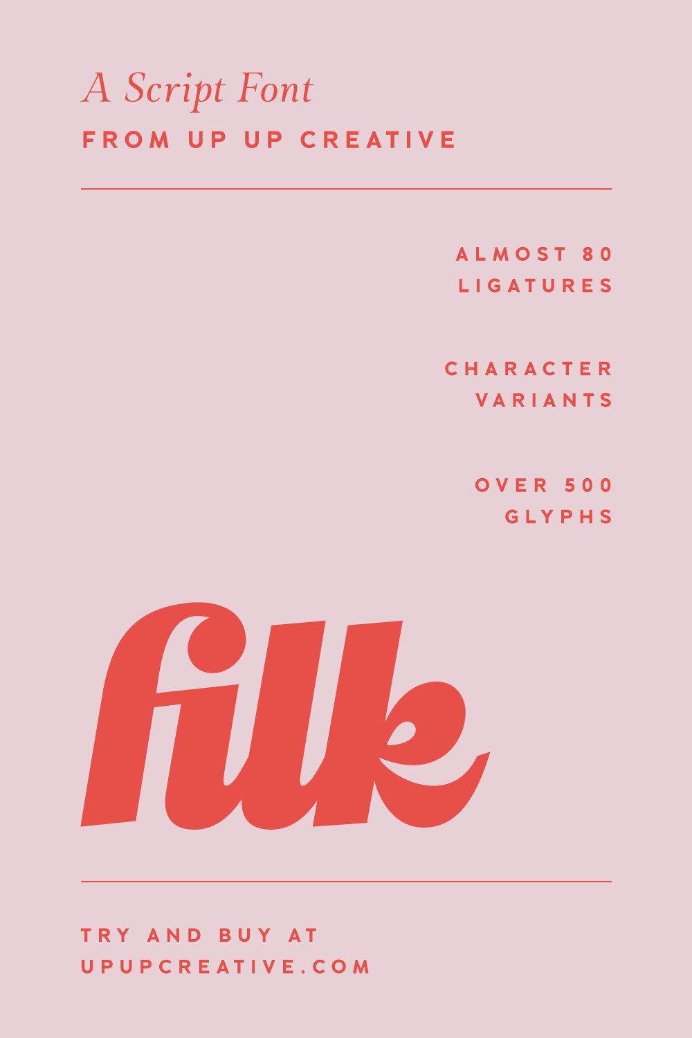 Filk Script Font