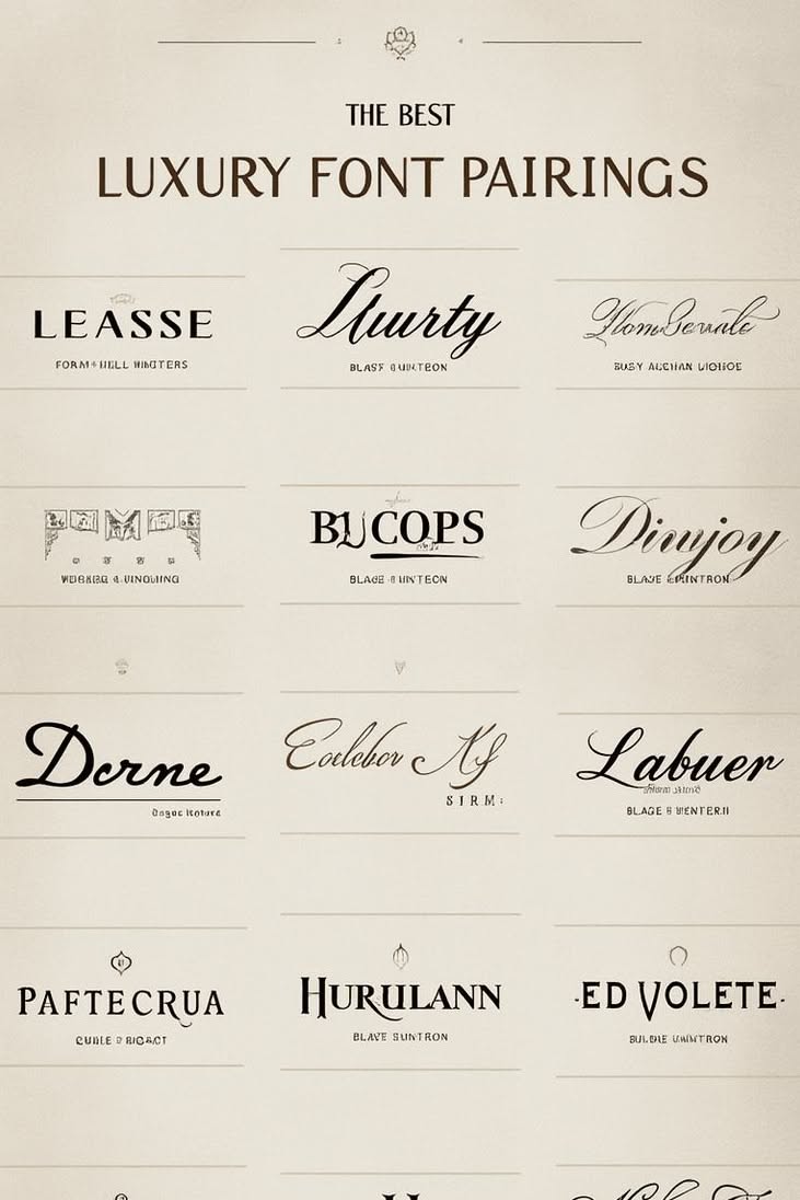 Discover Elegant Fonts Free for Stunning Designs on Canva
