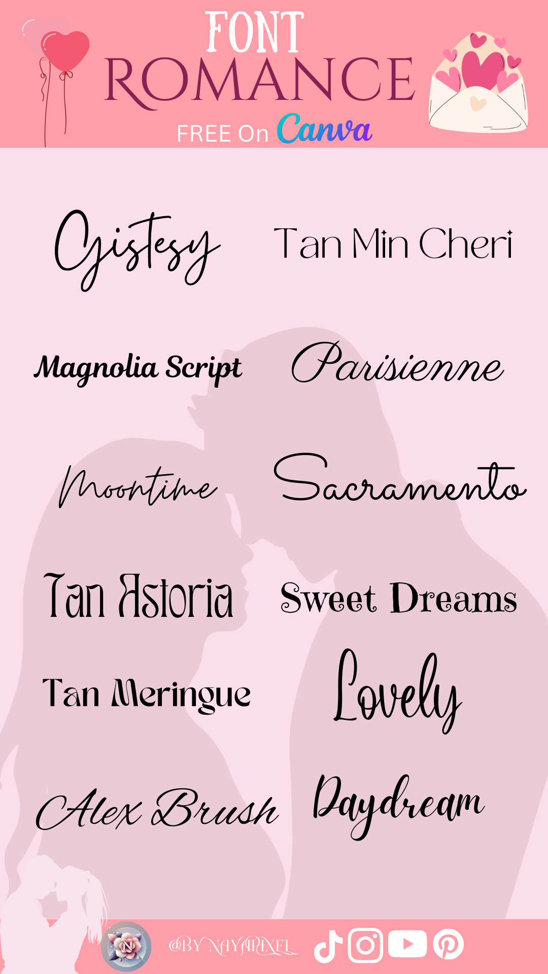 Romance Font | FREE on Canva