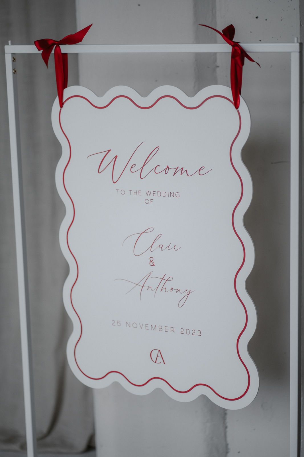 Red Love: Hochzeitsdeko in Rot