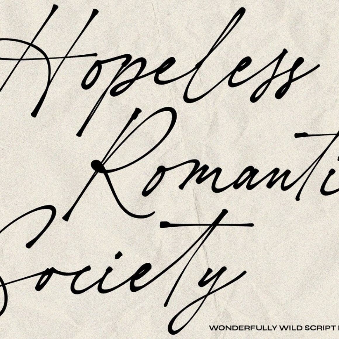 Hopeless Romantic Society // Script