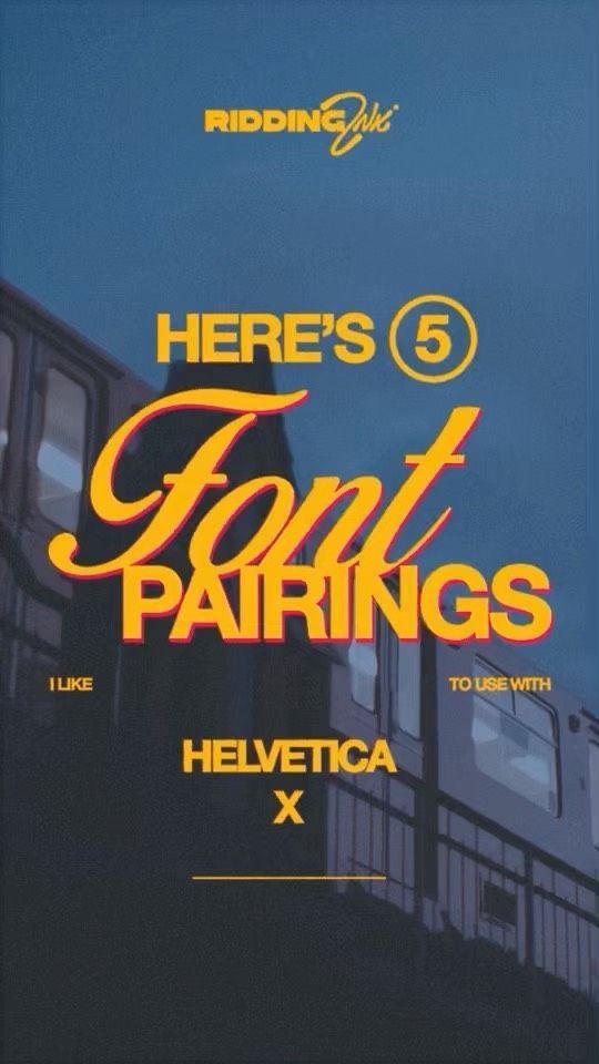 ✍️ Helvetica Pairings: Free Fonts for Business Branding