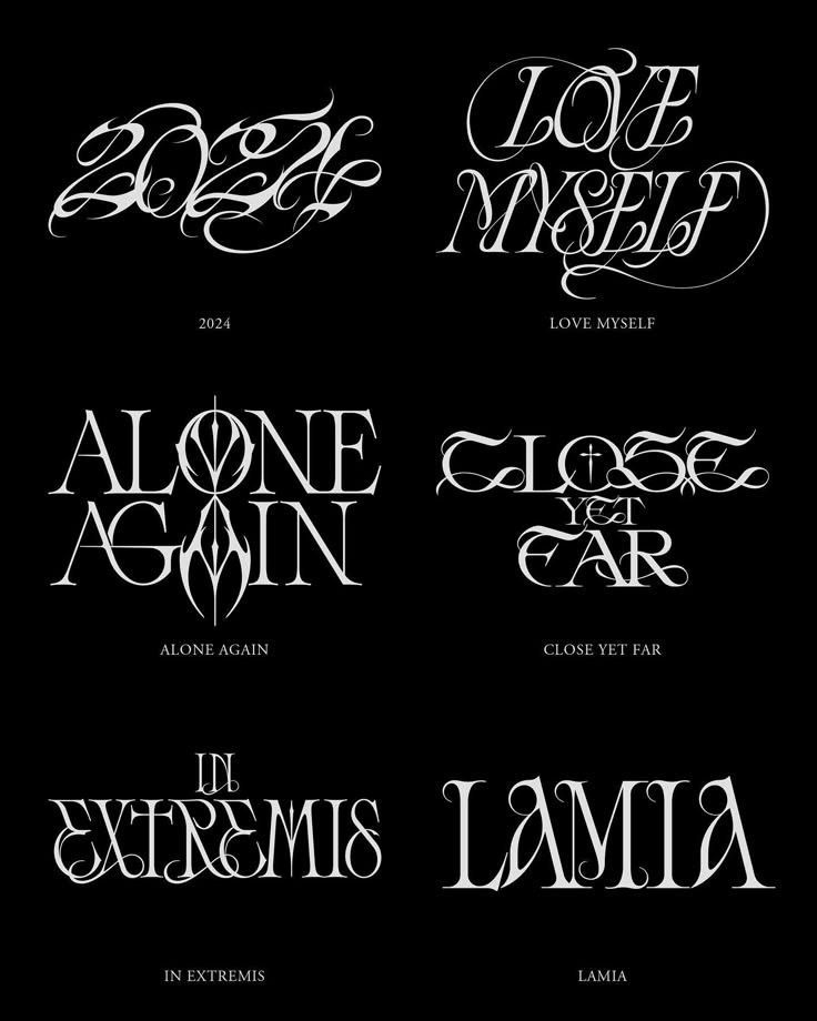 Fonts for your designs 😼😿