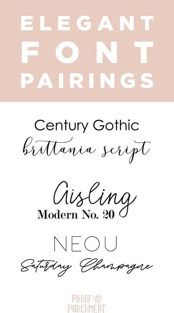 Font Pairings for Captivating Client Presentations