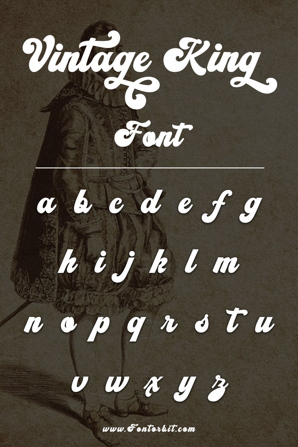Vintage King Font
