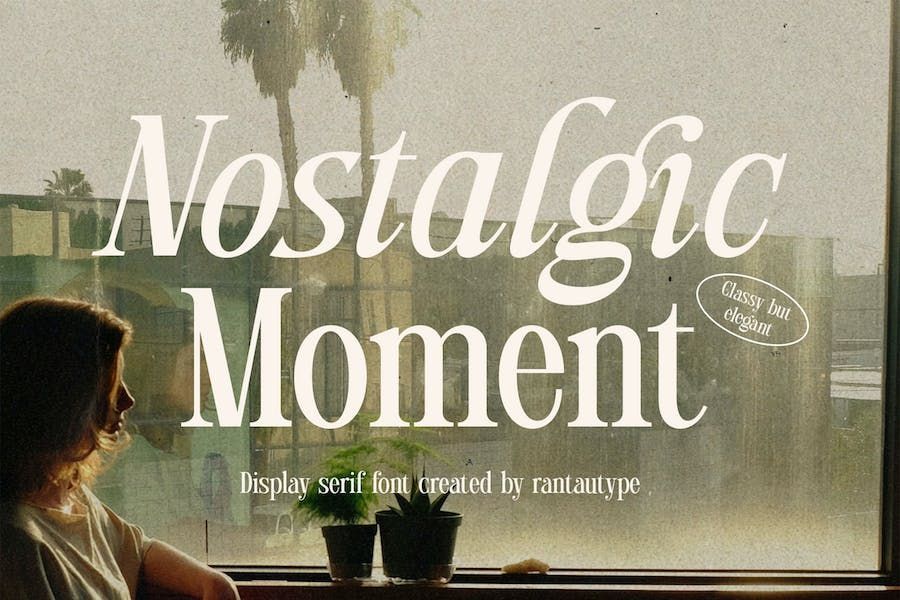 Nostalgic Moment Font