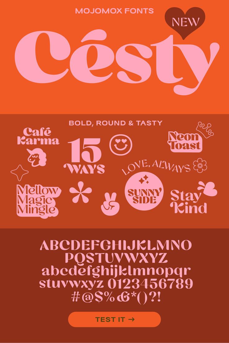 Bauhaus Cesty—New 70s Font for Modern Branding