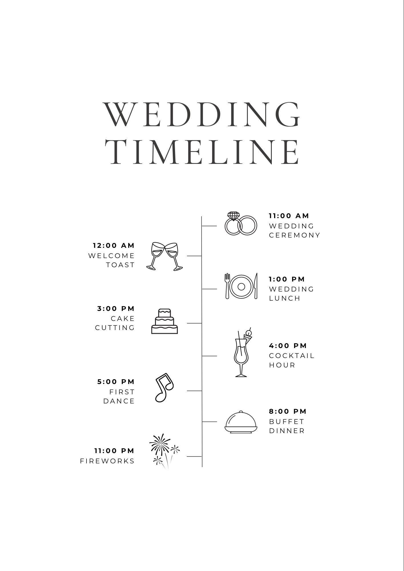 Chic Modern Wedding Template for a Personalized Big Day with Neutral Tones