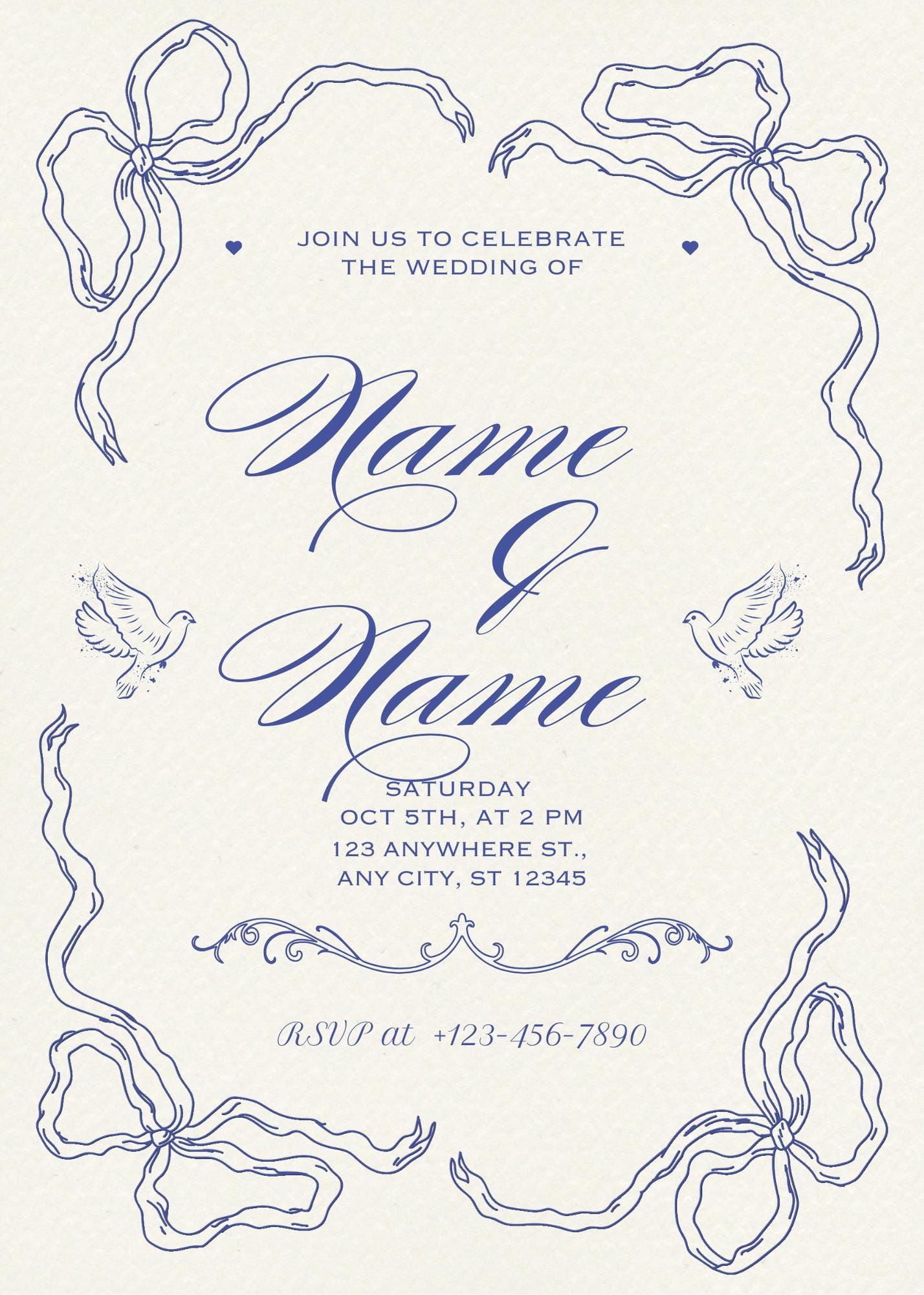 Wedding Invitation Template