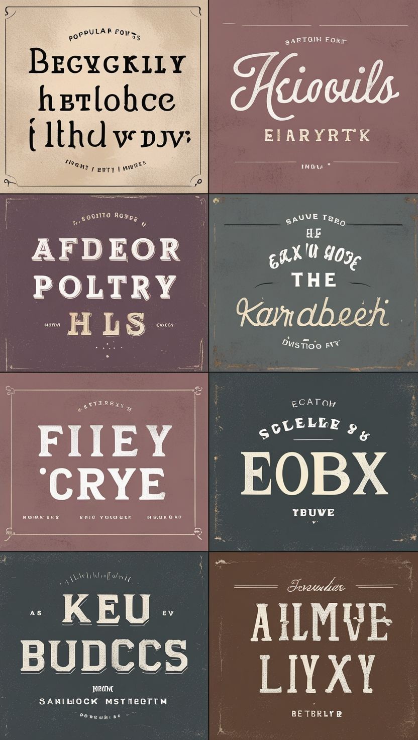 Discover the Top Trending Fonts of 2025!