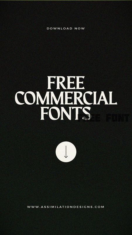 Free fonts for any type of project