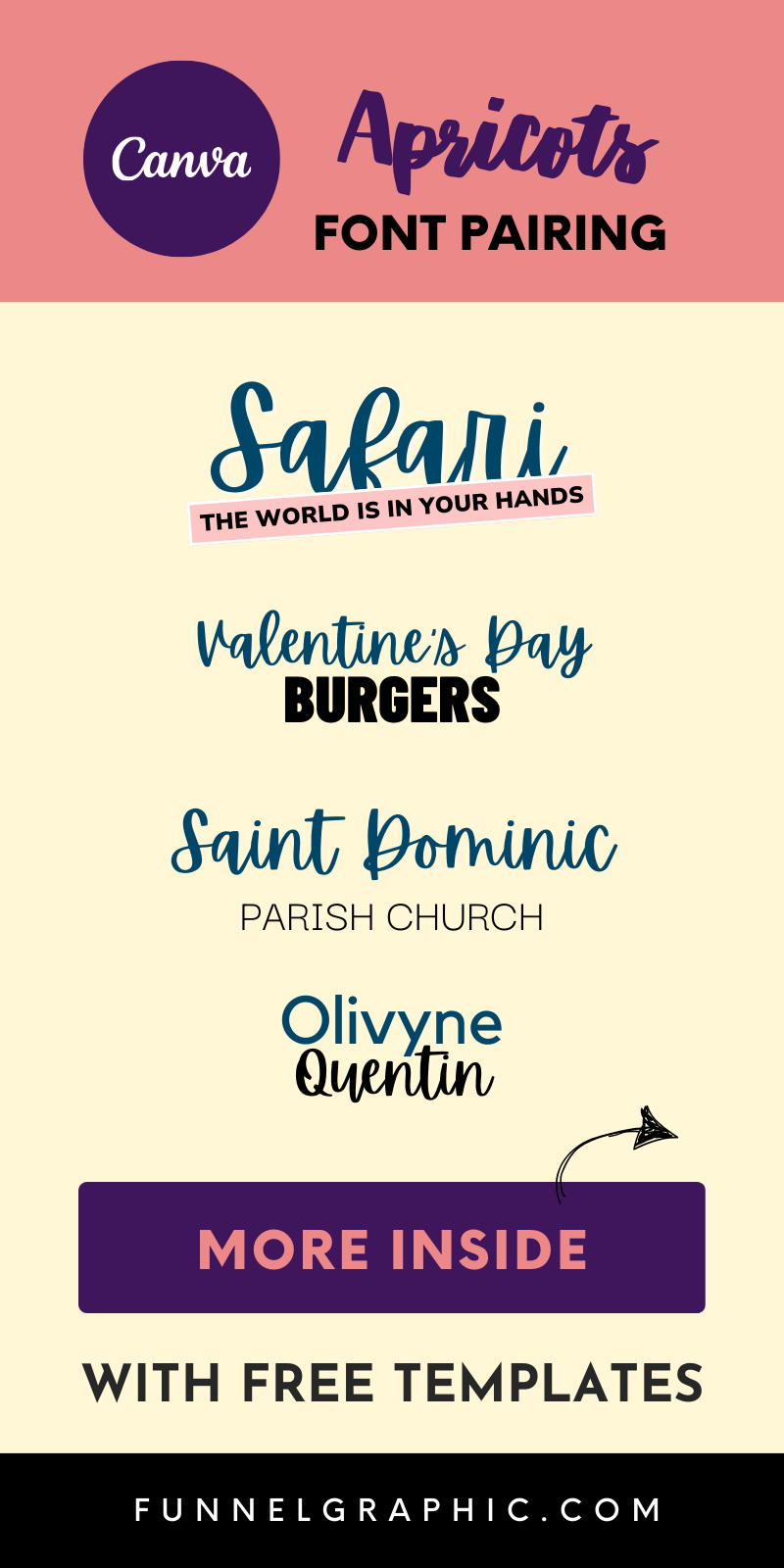 10 Canva Apricots Font Pairings That Are Perfect for Logos, Weddings, and Aesthetic Brands