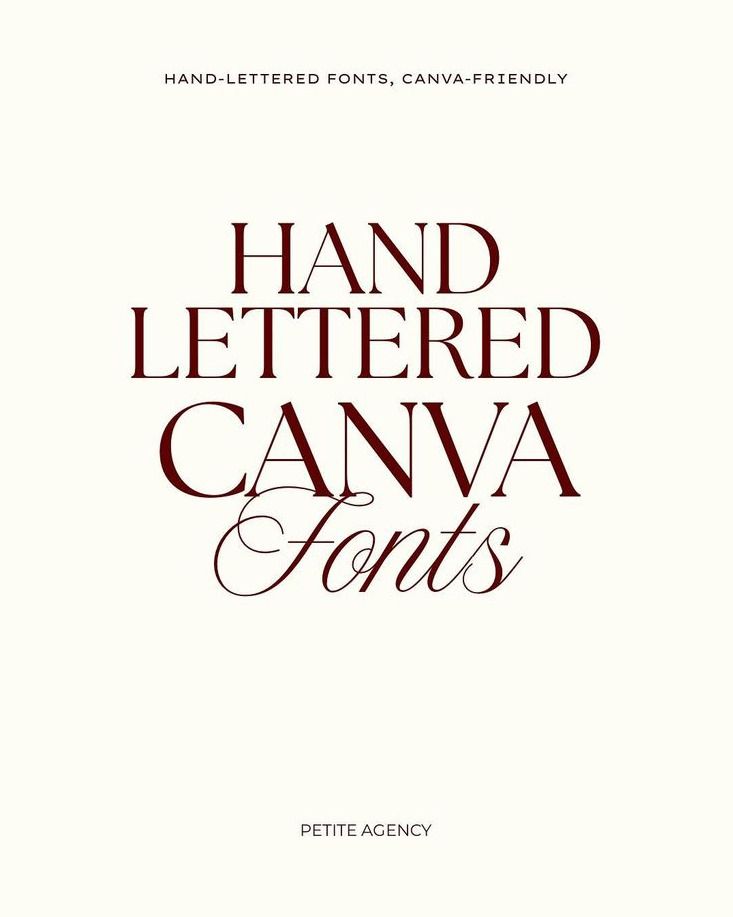 Type Tuesday✨ Bringing you mix of handwritten script & non-script fonts that🌞 | Cool handwriting f