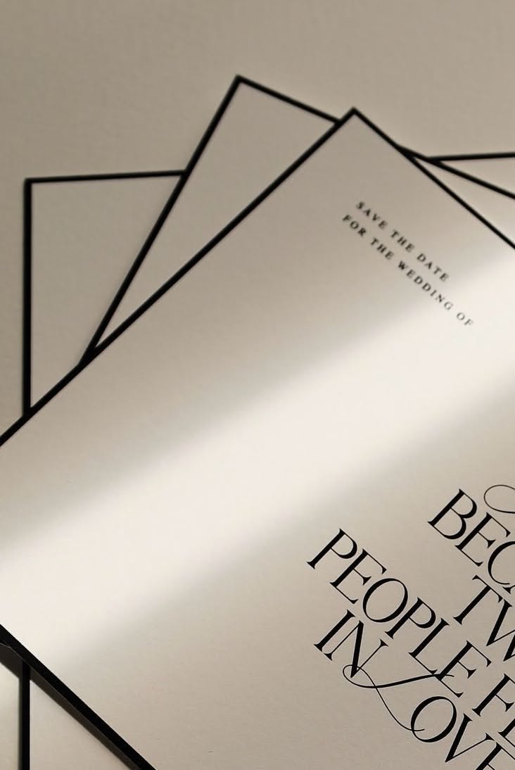 Timeless, elegant, and oh-so-chic—this is the wedding stationery your guests