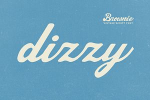 Brownie — Vintage Script