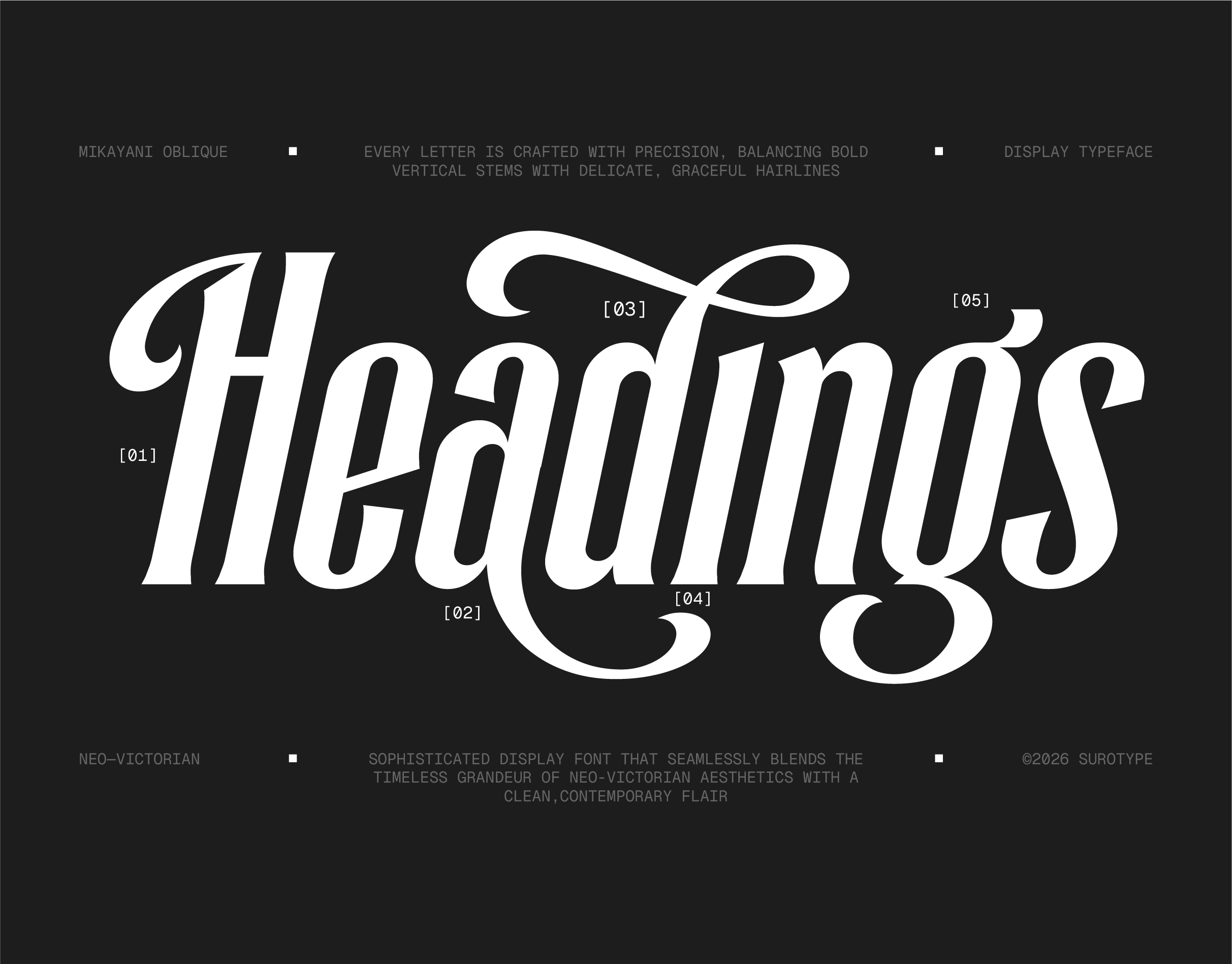 Mikayani Display Font