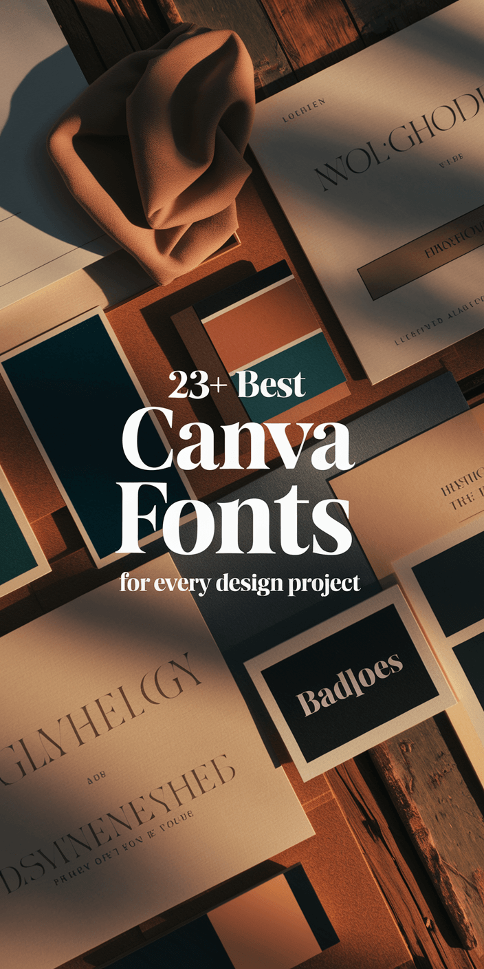 50+ Best Canva Fonts for Every Design Project