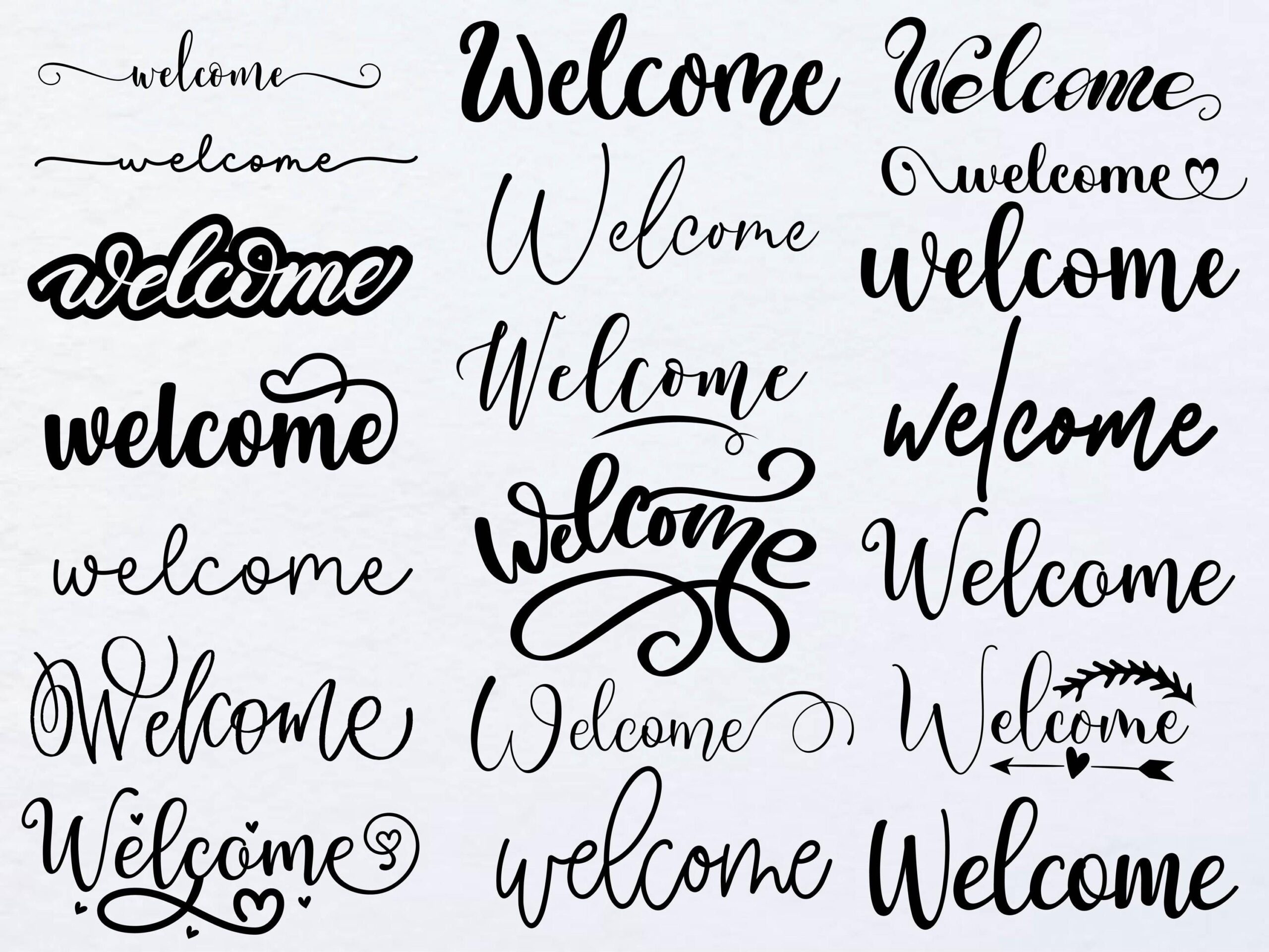 Welcome SVG Bundle, Welcome Sign Svg, Home Svg, Farmhouse Svg , Welcome Bundle, Welcome cut file, Quotes svg file for cricut, Silhouette svg