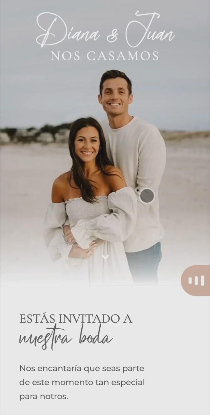 Invitacion web para bodas