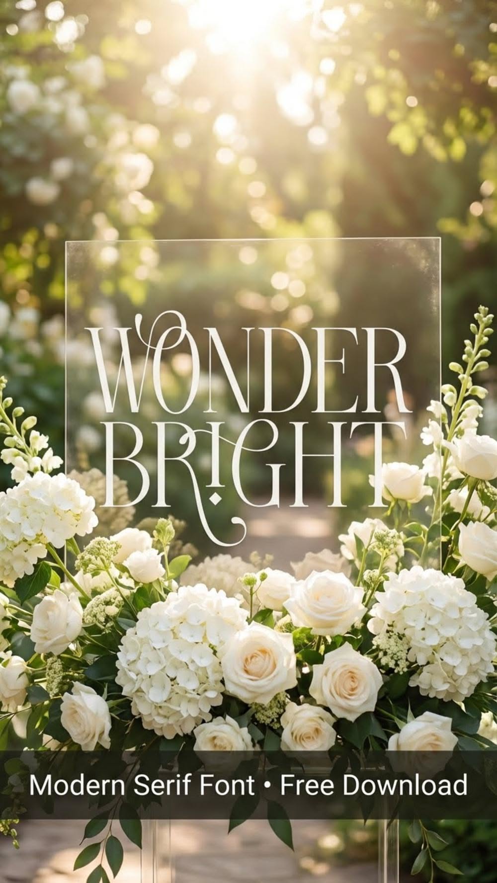 Modern Serif Typography for Luxury Branding