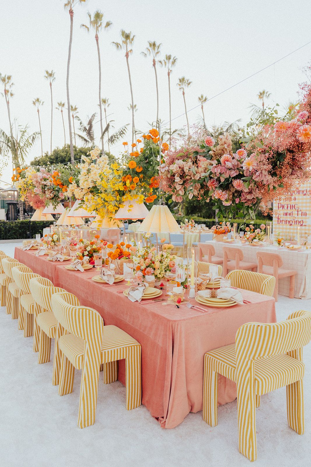 When the bride asks for picnic-chic. ✨